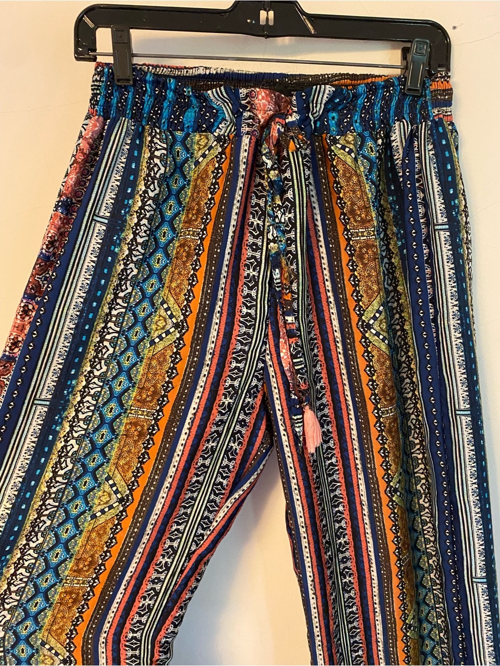 NWOT 👀 Gorgeous Wide-Leg Stretch-Waist Boho/ Festival Pants